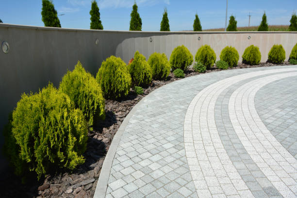 Permeable Paver Driveway in Luck, WI
